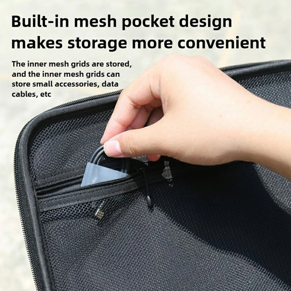For Insta360 X4 / X5 Hard Shell Carrying Case EVA Protective Storage Camera Accessories Organizer Bag - 5