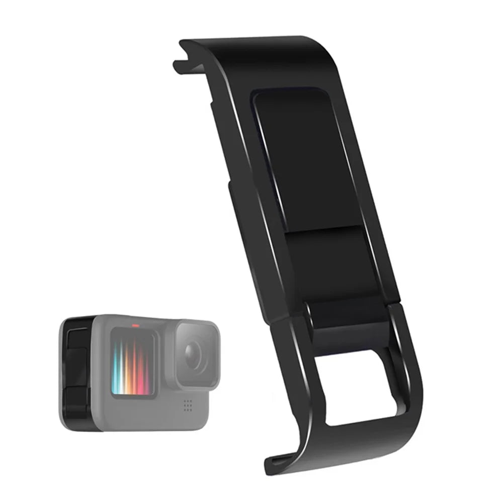 Dustproof Aluminum Alloy Battery Cover Door Camera Side Battery Cover for GoPro Hero 9 / 10 / 11 - 1