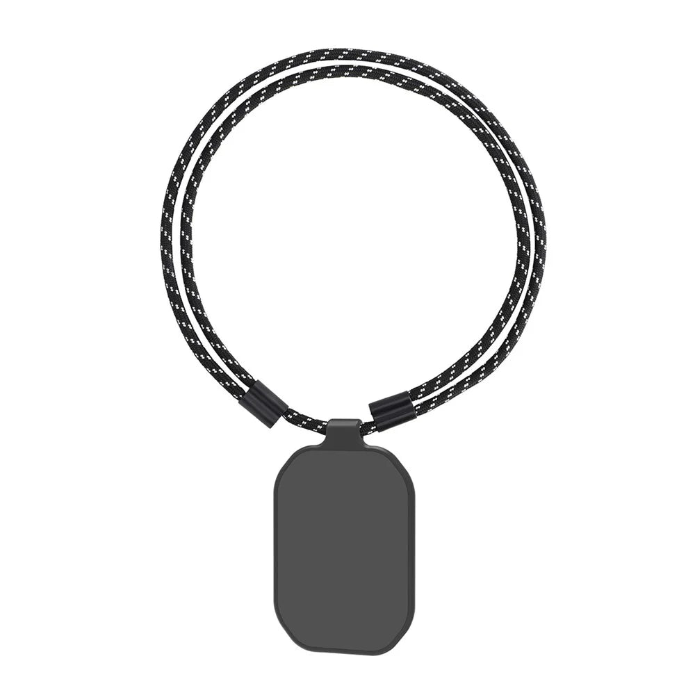 SUNNYLIFE ON-ZJ112 For DJI Osmo Nano / Mic / Insta360 GO 3 / 3S Magnetic Neck Strap POV Shooting Microphone Holder - Black - 1