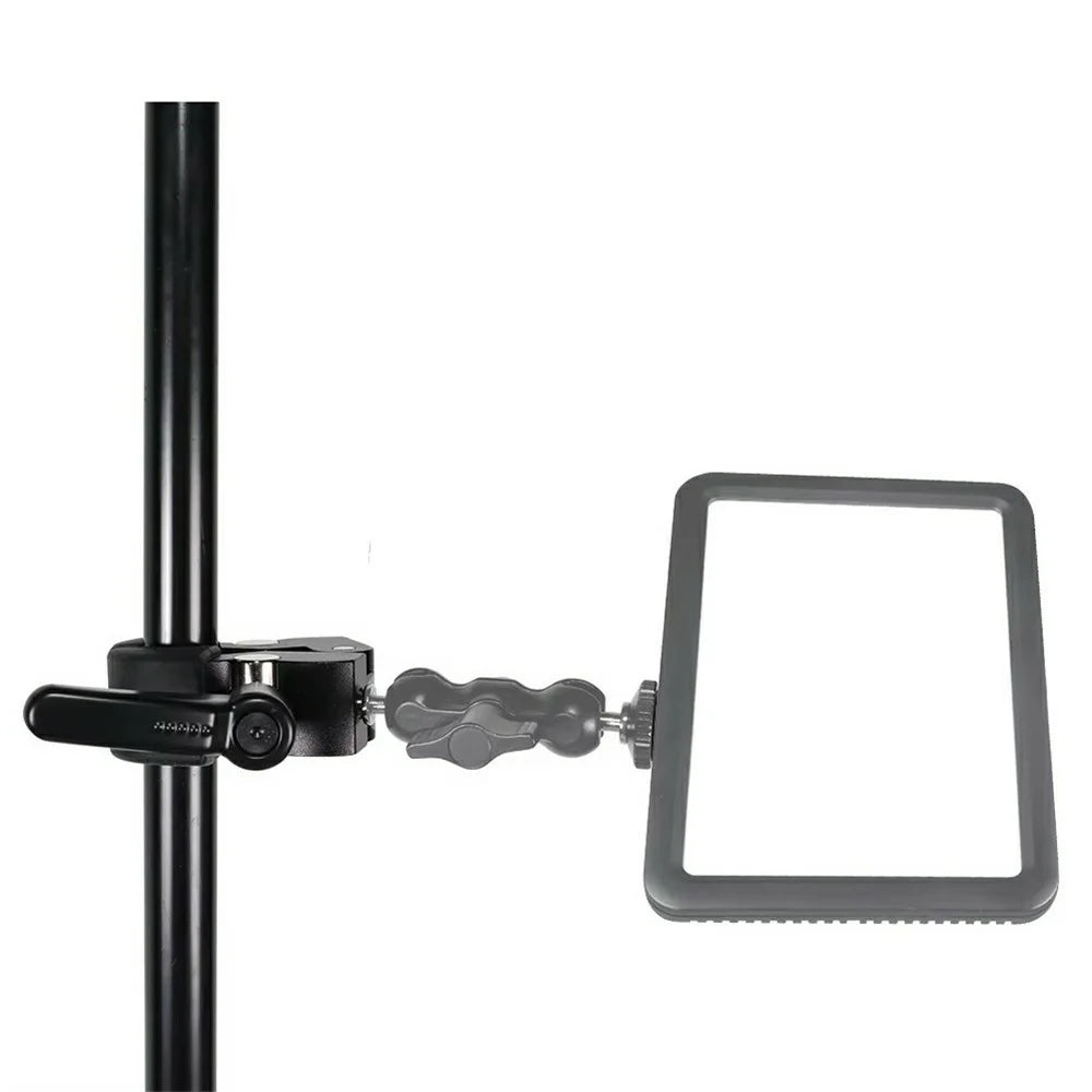Z039 Photography Clamp 1 / 4'' 3 / 8'' Thread Crab Pliers Clip for DSLR Cameras - Black - 6