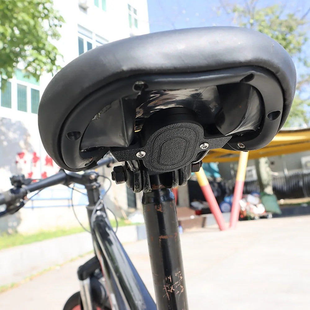915776 Smart Tracker Holder Protective Case for Xiaomi Tag GPS Tracker 3D Printed Seat Post Holder Anti-theft Bicycle Mounting Base - 4
