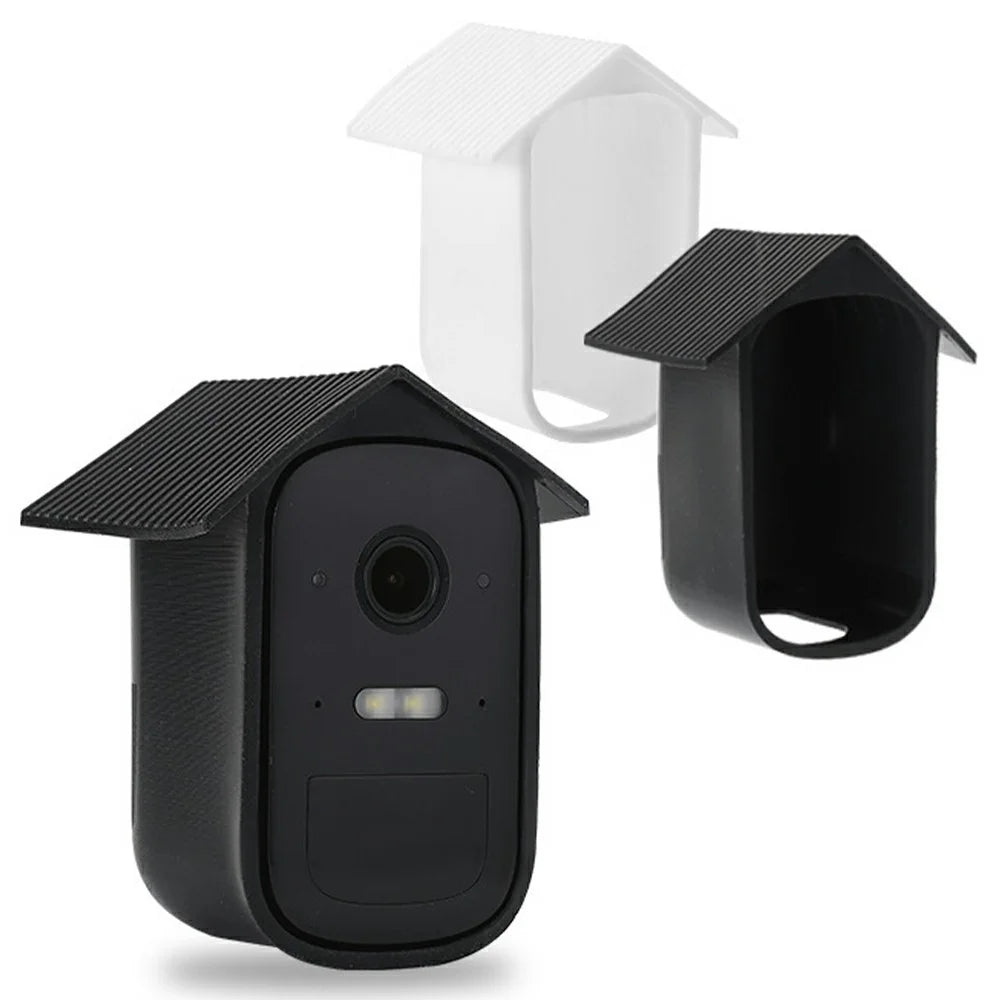 Silicone Protective Case for Eufy Security eufyCam 2C Weatherproof Shockproof Anti-Dust Smart Security Camera Protective Cover - Black - 2