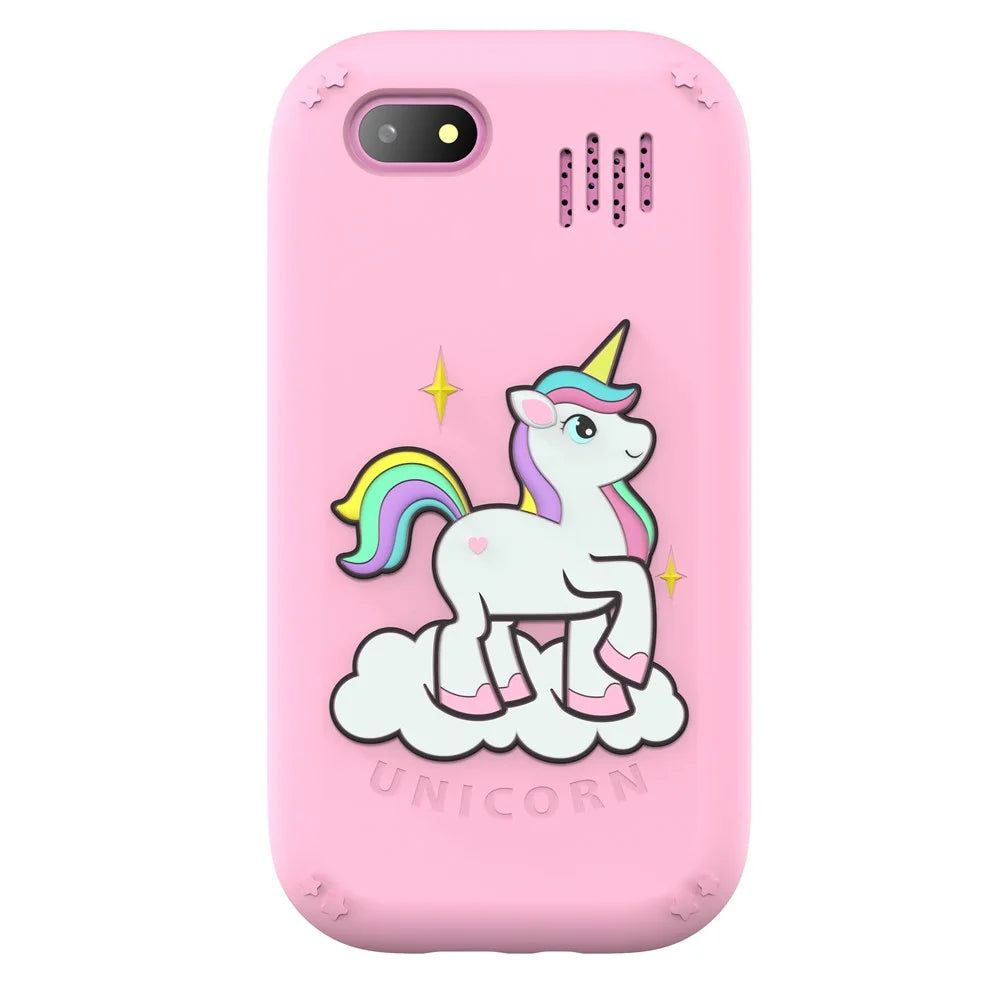 W9 Cartoon Design 2.8-inch Screen Kids Camera Game Alarm Clock Rechargeable HD Camera Toy - Pink - 2
