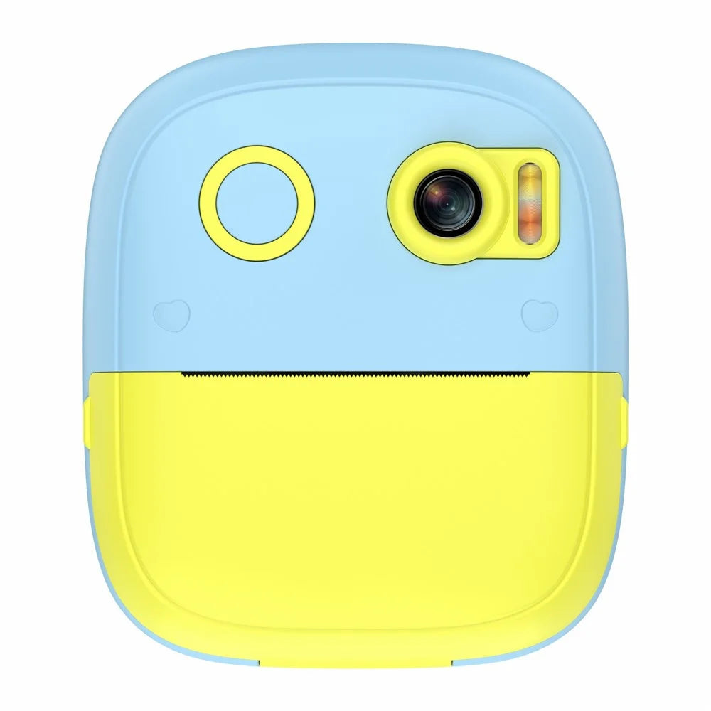 P5 Photo Printer Children Birthday Gift 2.4-Inch Kids Instant HD Video Print Camera - Blue - 7