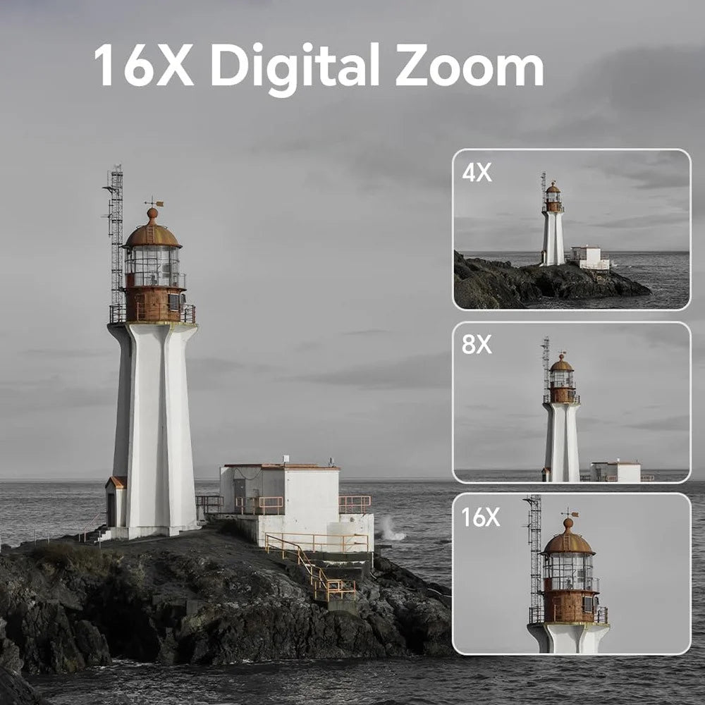 DC226 Students Entry-Level Digital Camera 48MP Sensor 8K HD Video Selfie Camera with 64GB Memory Card - EU Plug - 6