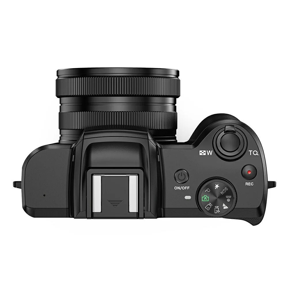 DC206X 5X Optical Zoom Autofocus Digital Camera Dual Lens 5K Camcorder with 32GB Card - 3