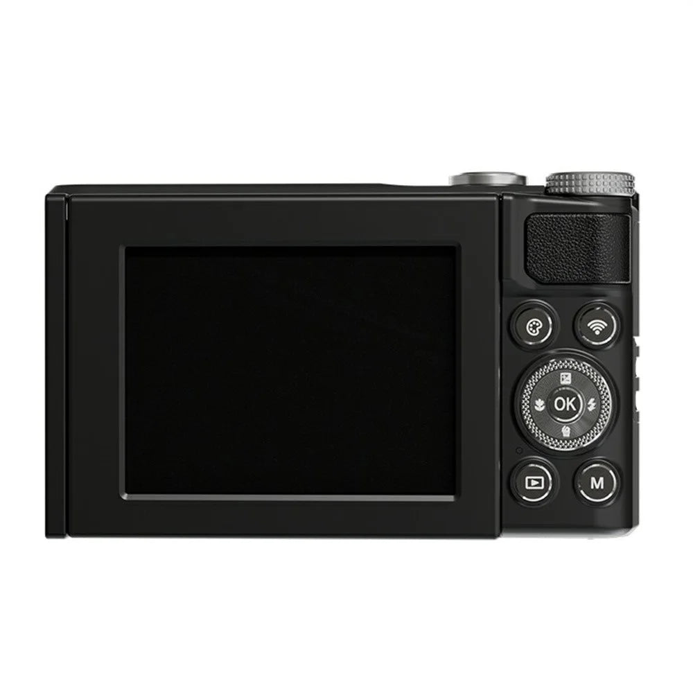 D01 2.8 Inch Flip Screen Portable Digital Camera 16X Zoom HD Photo Video CCD Support WiFi Transfer - Black - 4