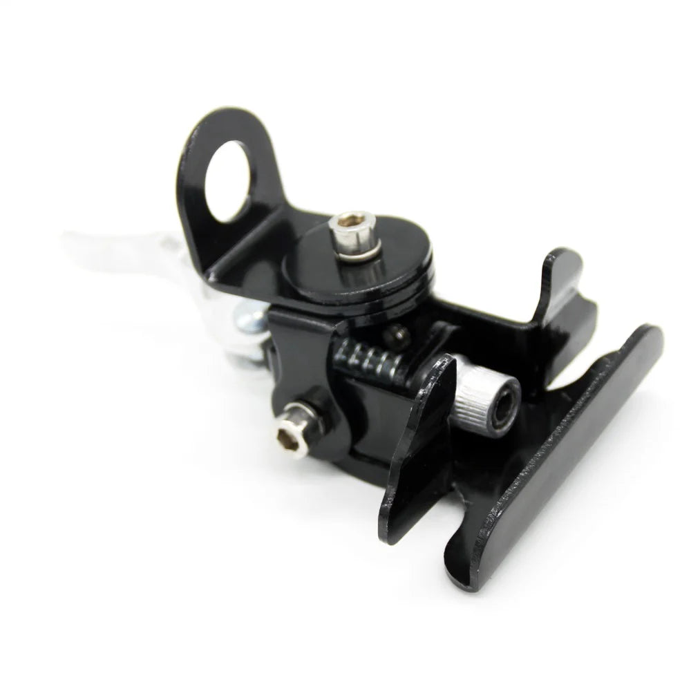 Hand Pressed Quick Release Stainless Steel Mobile Car CB Radio Antenna Mount Bracket - Black - 2