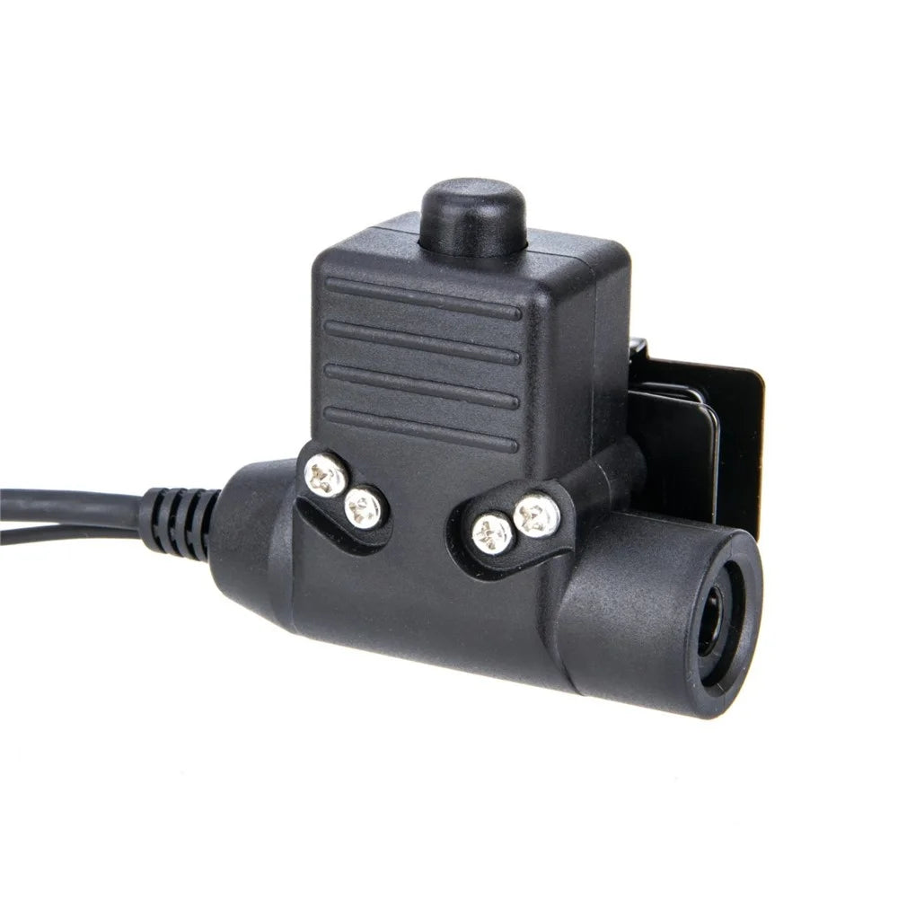 For Vertex VX-1R VX-2R VX-3R VX-5R Radio Walkie Talkie U94 PTT High Strength Finger Microphone Adapter - 5
