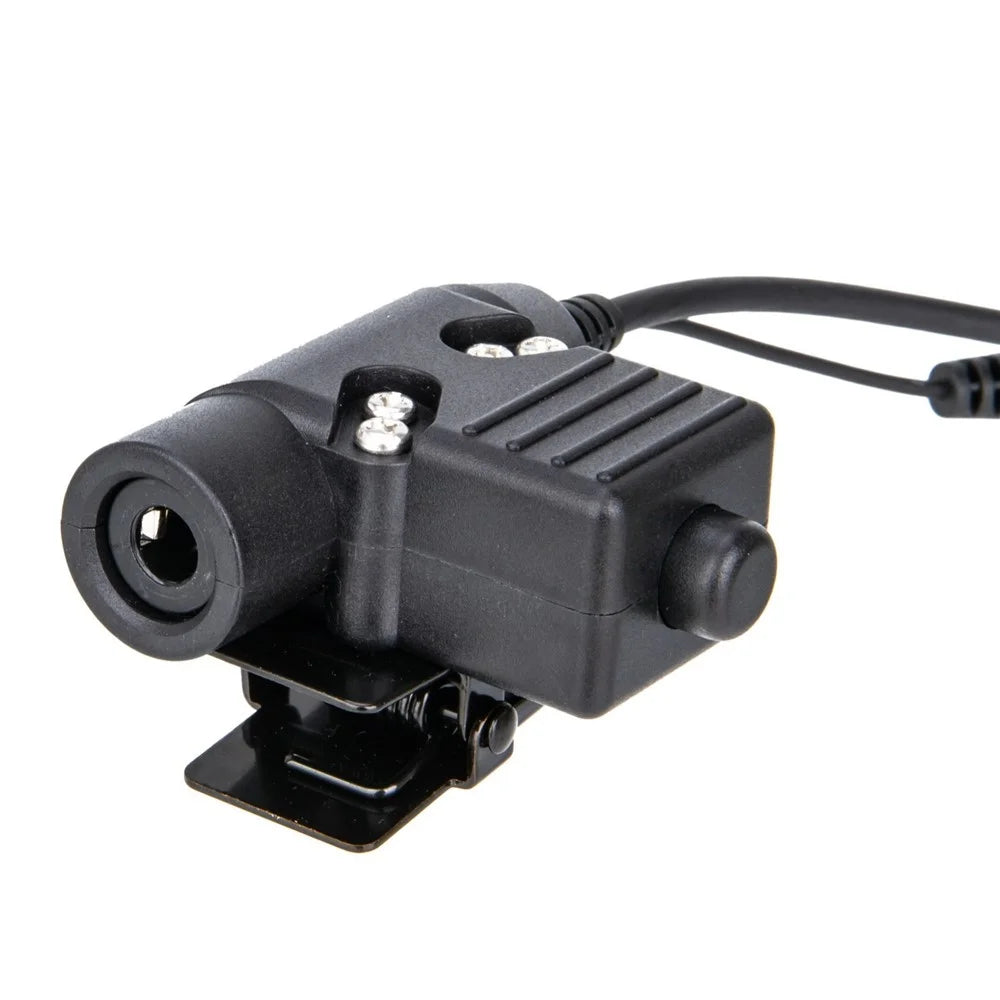 For Vertex VX-1R VX-2R VX-3R VX-5R Radio Walkie Talkie U94 PTT High Strength Finger Microphone Adapter - 7