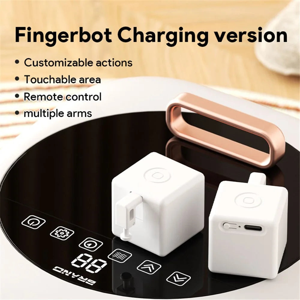 ADFBB531 Rechargeable Tuya Bluetooth-compatible Smart Touch Pusher Arm Fingerbot Plus Switch Button - 3