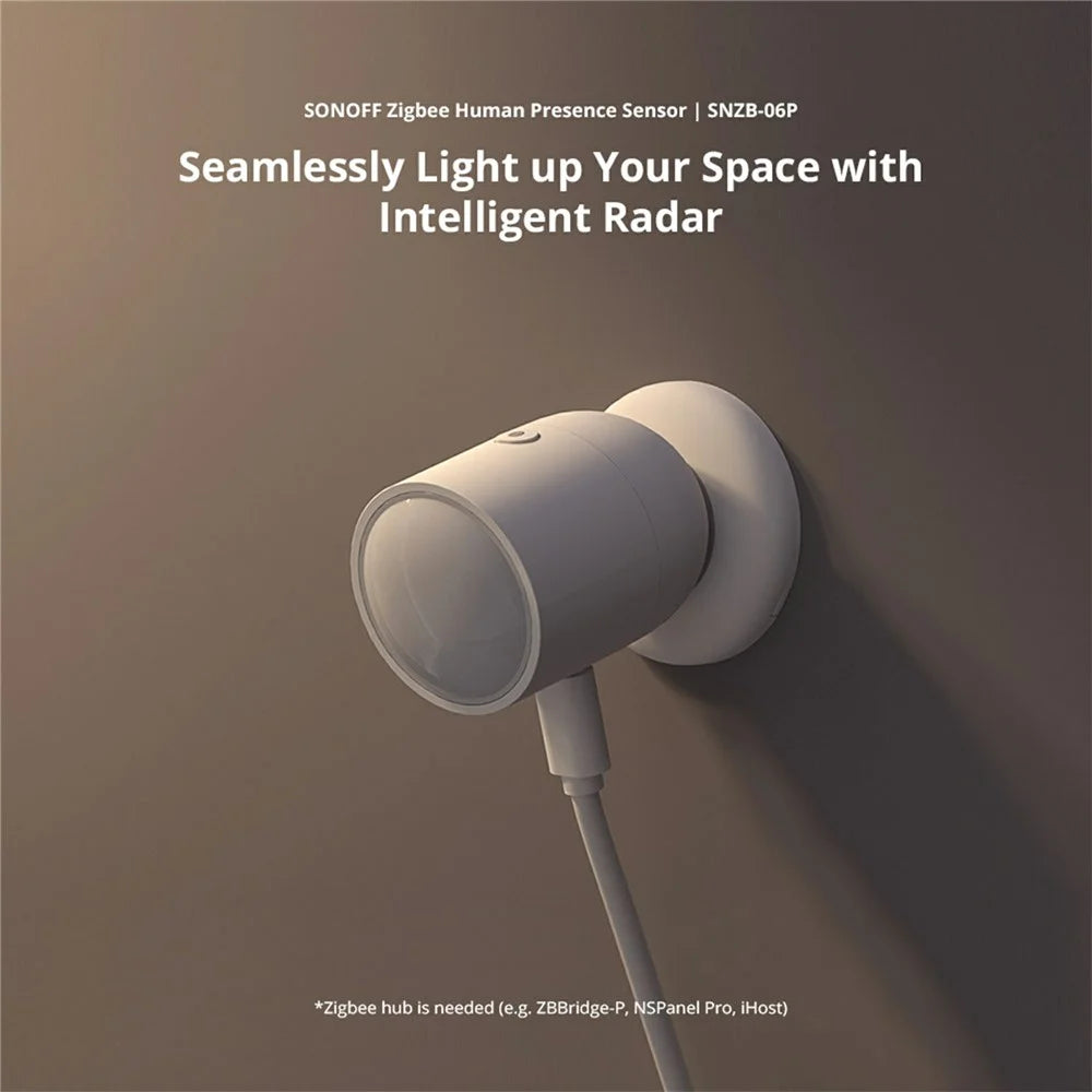 SONOFF SNZB-06P Zigbee Human Presence Sensor Radar Detector Motion Sensor for Alexa Google Home - 3