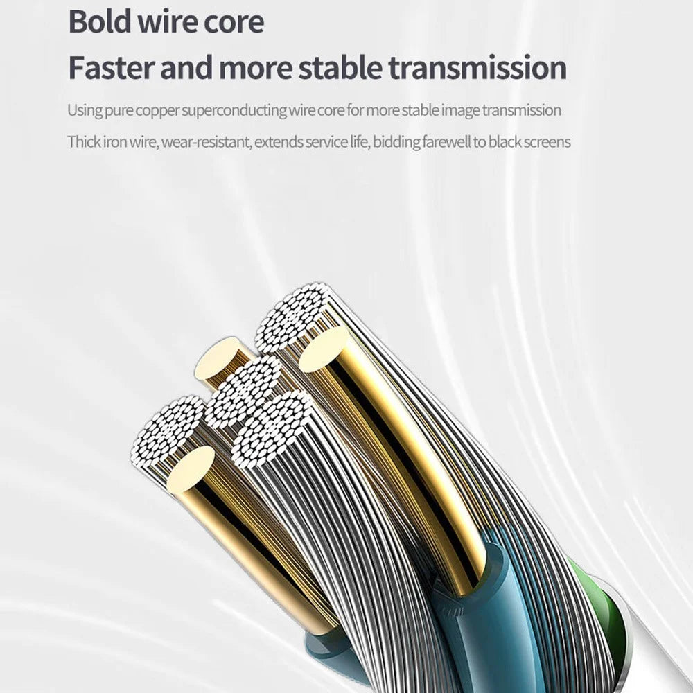 T33-AV 8mm Single Lens HD Handheld Endoscope with Screen Industrial Borescope - 5m Wire - 6