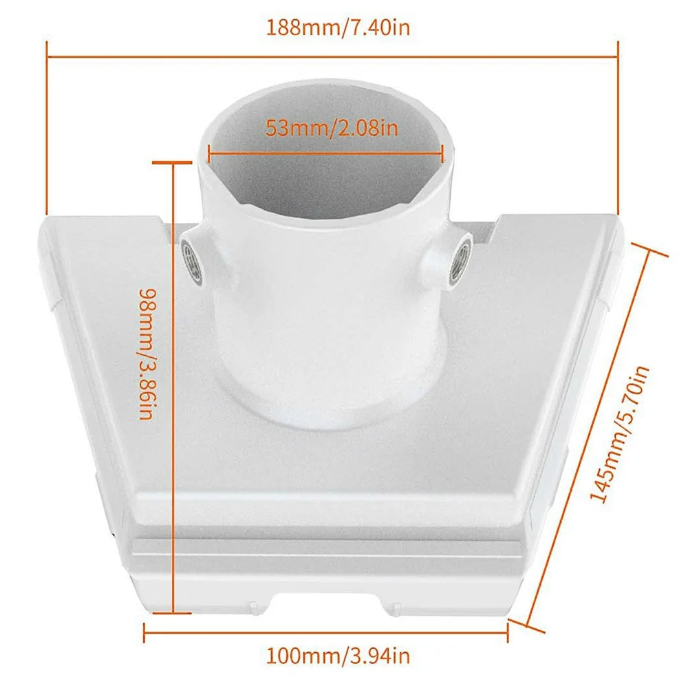 For Starlink Gen3 Pipe Adapter Round Pipe Plastic V4 Standard Dish Mounting Kit Accessories - 4