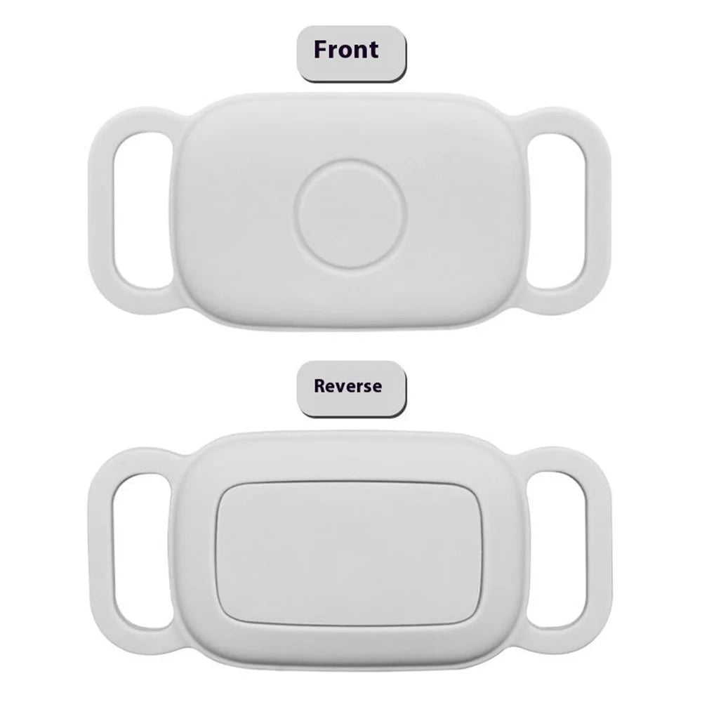 For Tile Pro (2024) Case Anti Drop Pet Tracker Silicone Protective Cover - Grey - 2