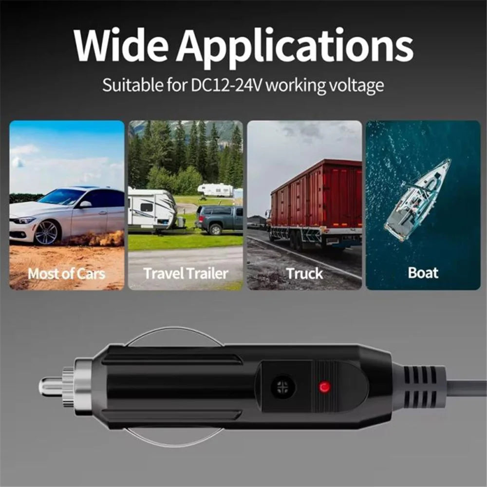 ONTEN SL202 Starlink Mini Cable Car Adapter 2m Mini DC Power Cable to Cigarette Charger Power Cable - 7