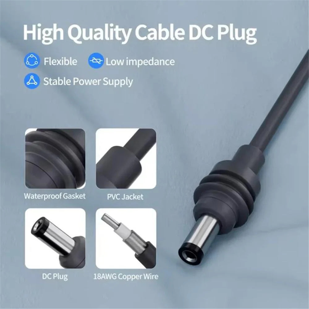 ONTEN SL202 Starlink Mini Cable Car Adapter 3m Mini DC Power Cable to Cigarette Charger Power Cable - 4
