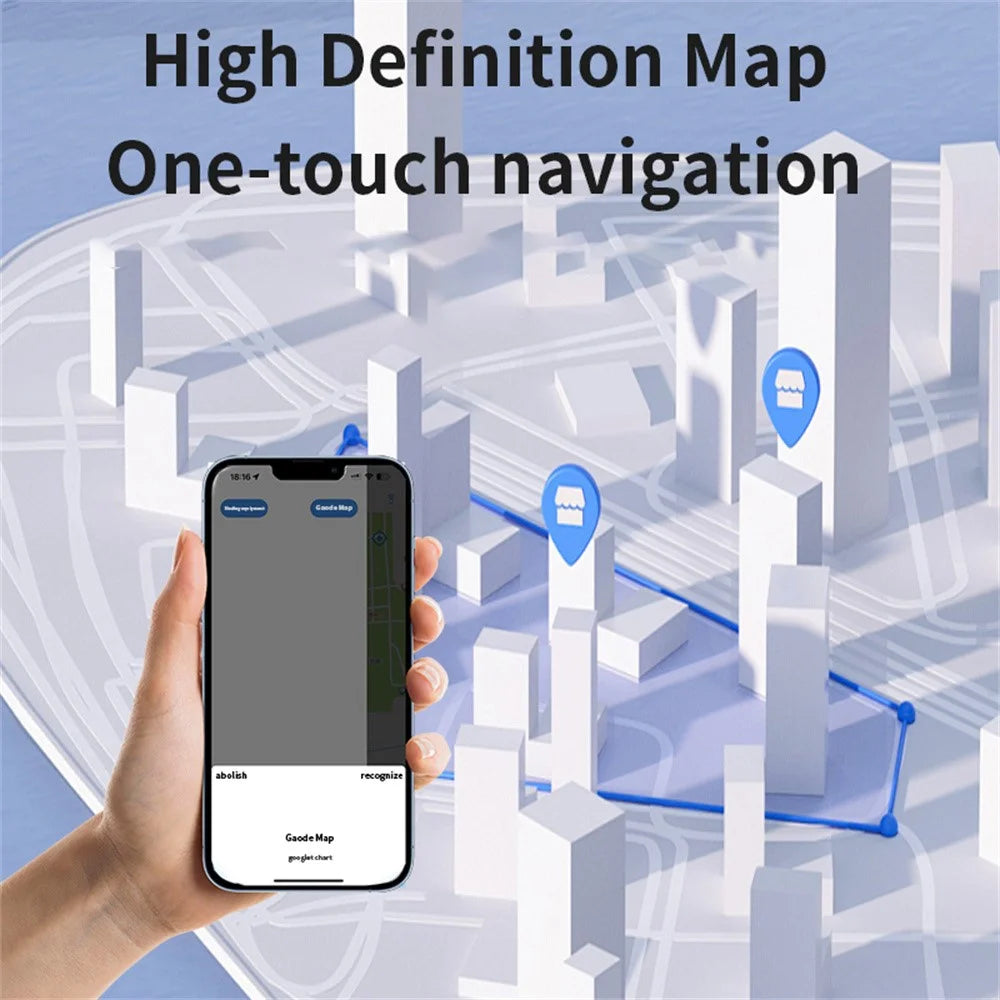 F9 Smart Tracker for iOS Android Luggage Bike Global Tracking Key Anti-lost Finder - Black - 4