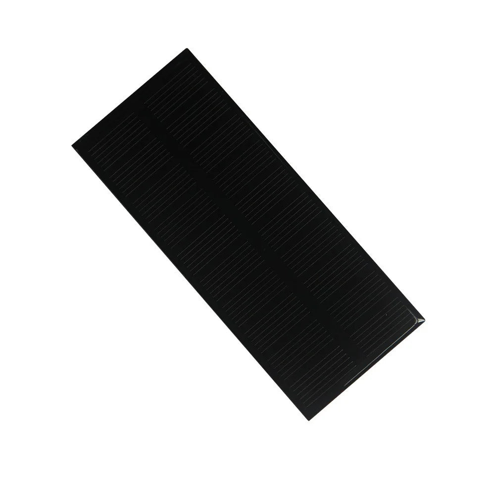 0.6W 5V Mini DIY Monocrystalline Silicon Solar Panel for Outdoor Emergency Portable Charger with Carabiner, 104 x 43.3mm - 2