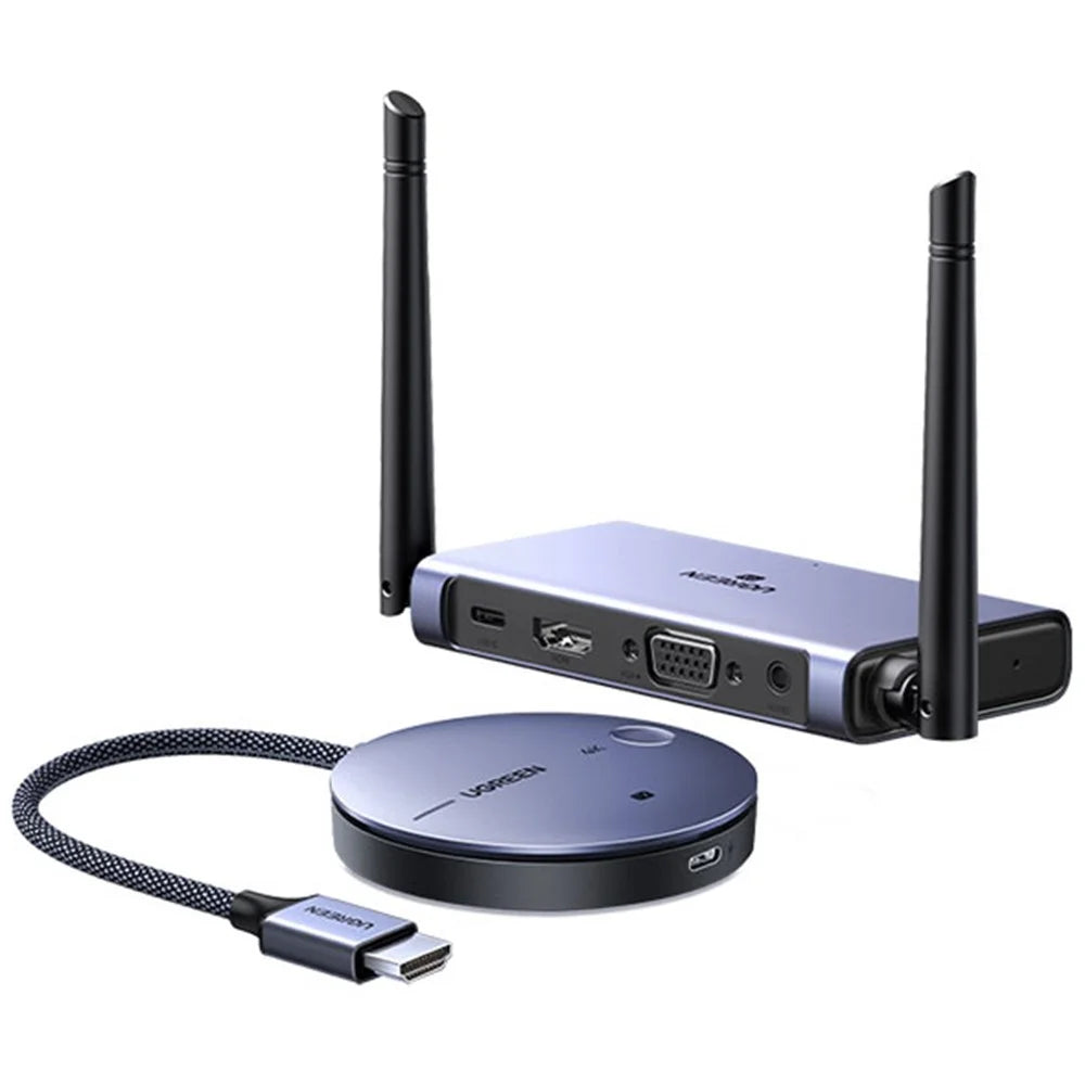 UGREEN CM586 90909 Wireless HD Transmitter and Receiver 4K 30Hz / 5G 2.4G HD Extender 164FT / 50M - 1