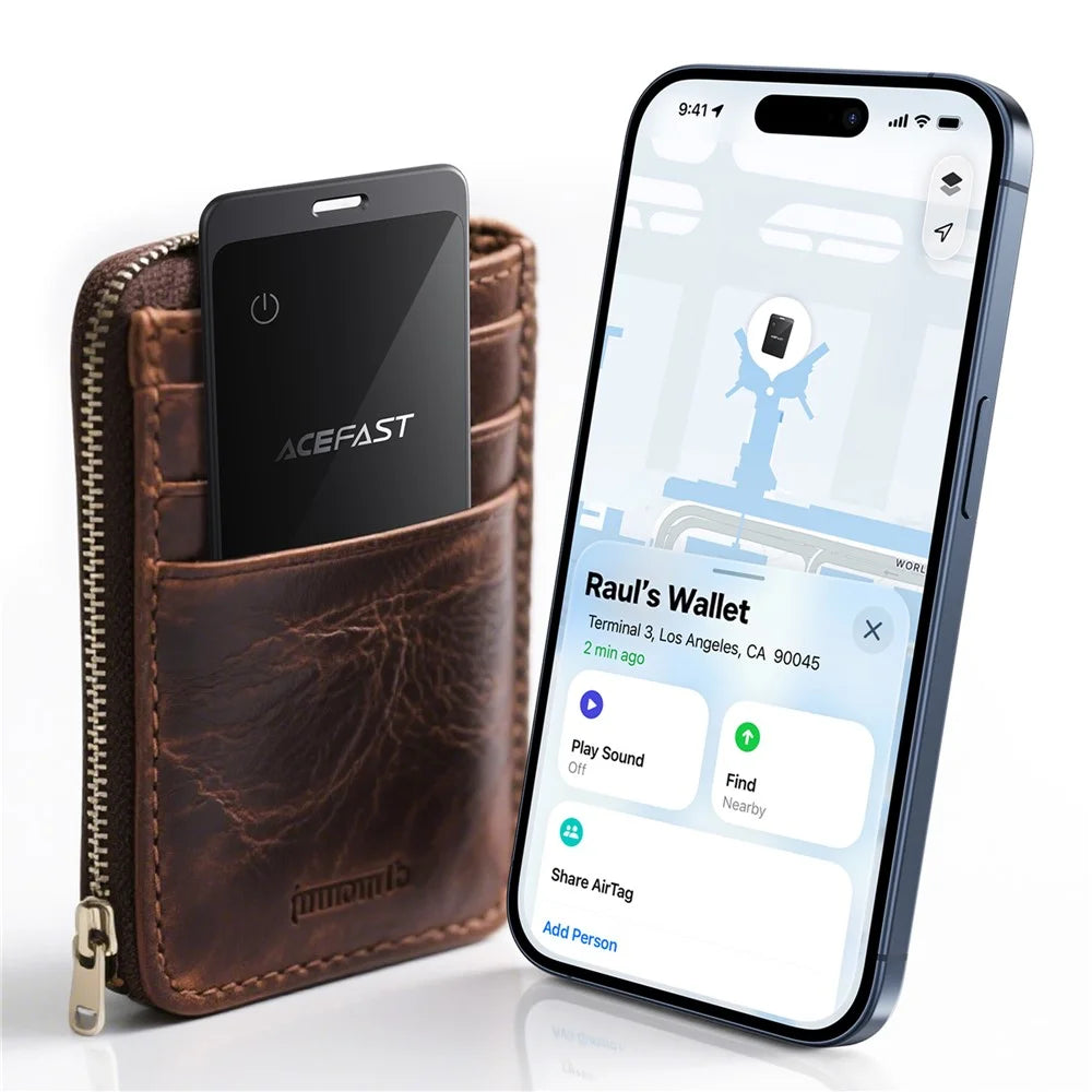 ACEFAST S3 2Pcs Intelligent Positioning Tag Smart Locator Ultra Thin Bluetooth-compatible Tracker for iOS - 6