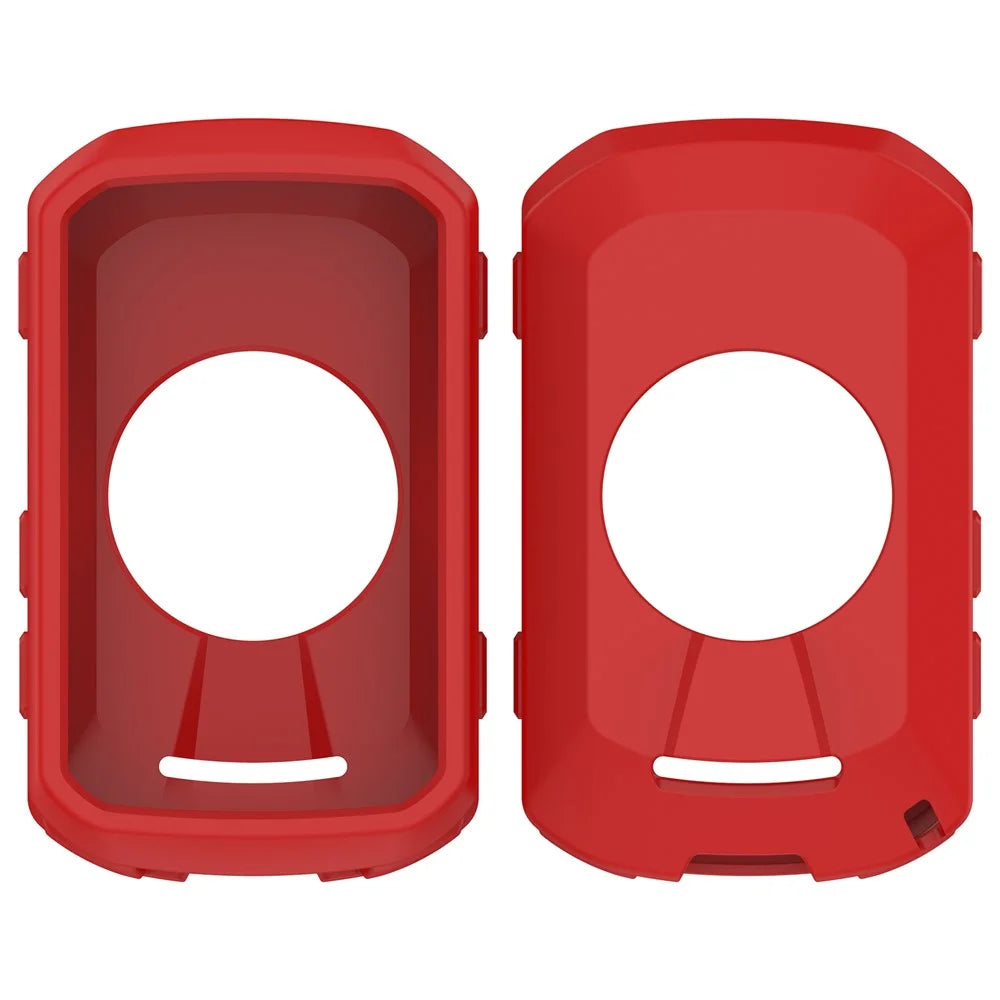 For Garmin Edge 850 / 550 Cycling Computer Silicone Case Shockproof Anti Scratch Protective Cover - Red - 6