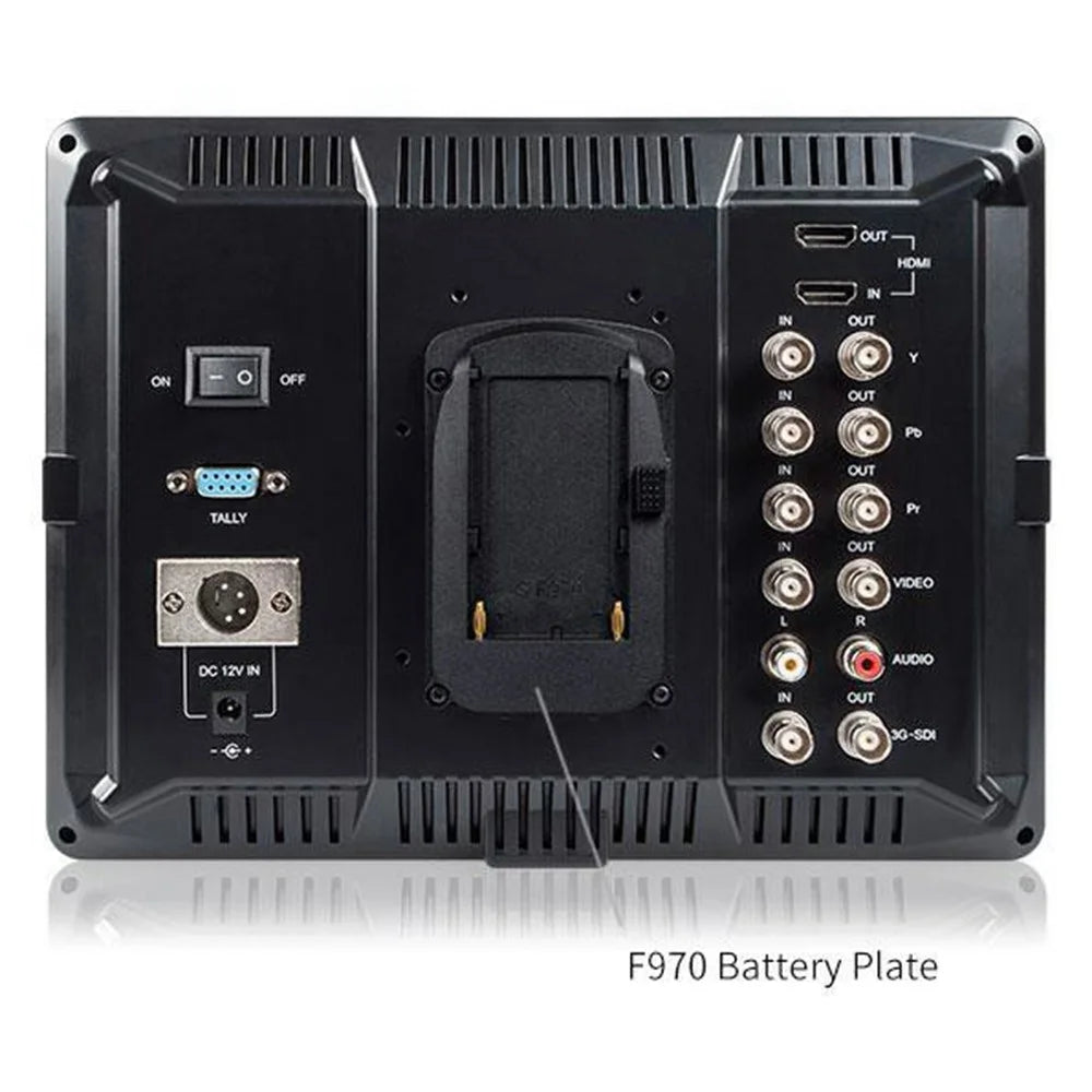 FEELWORLD FWFW1018SPV1 10 Inch SDI Camera Field Monitor HD Display 1920x1200 3G-SDI Input / Output - 3