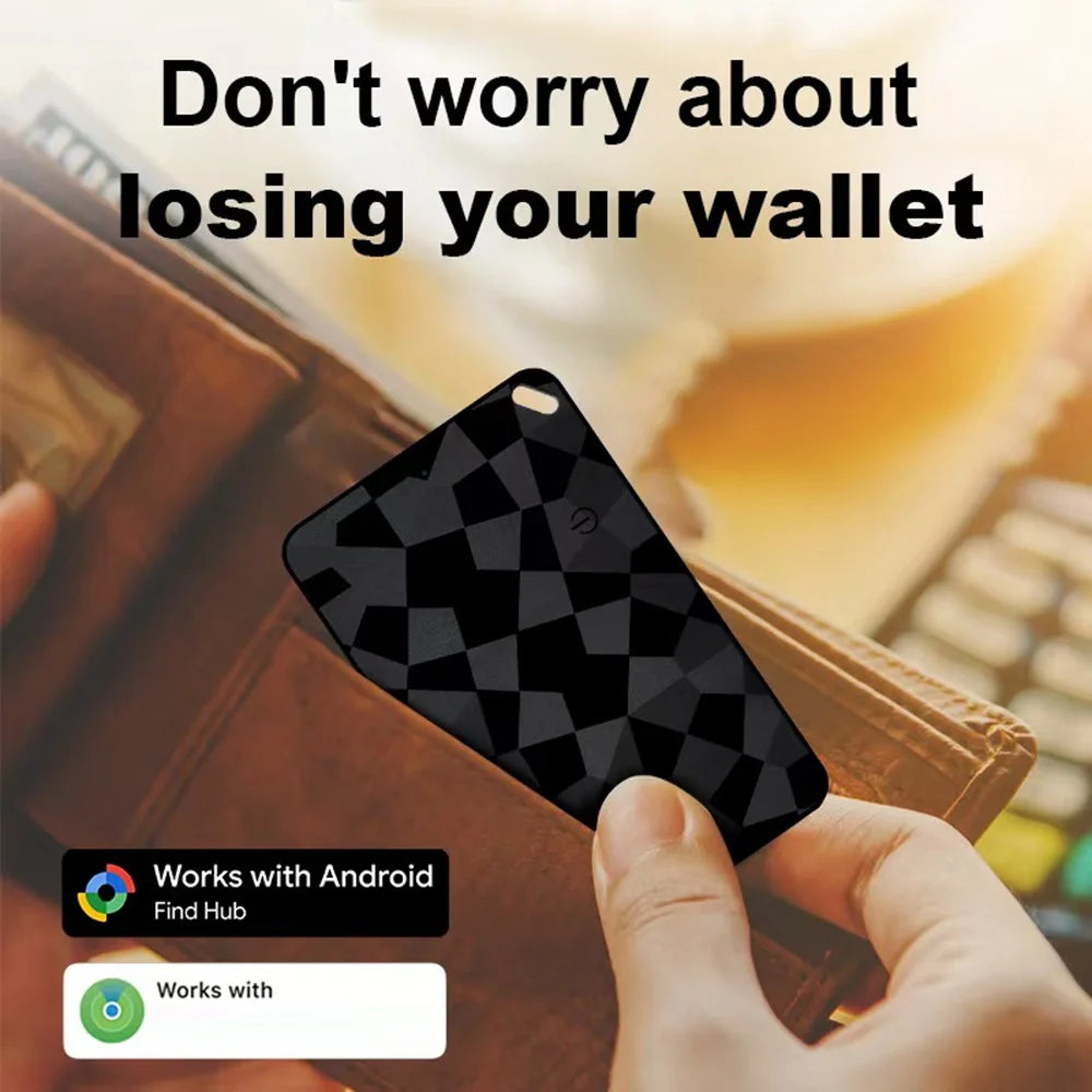 K18 Smart Item Finder Waterproof Anti-Loss Tracker with Alert for Keys / Wallets / Luggage - Black - 7