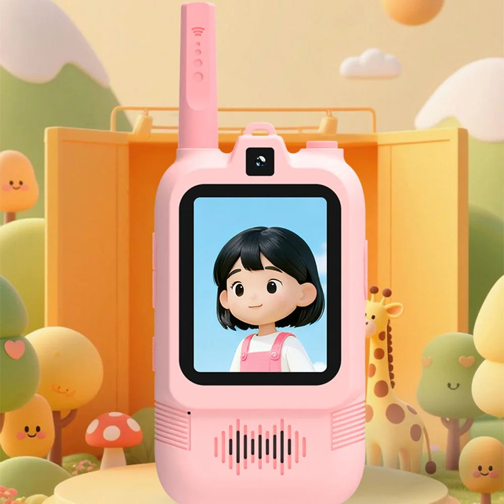 HK200 2.0 Inch Dual Camera Video Walkie Talkie Set for Kids Two-Way Radio Intercom with Photo Capture / Voice Chat - 5