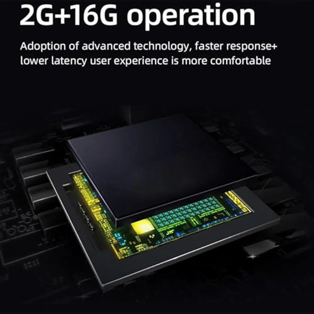M65 Car Play AI Box Android 11 Wireless Car Play / Android Auto Smart Adapter 2GB+16GB - Black - 6