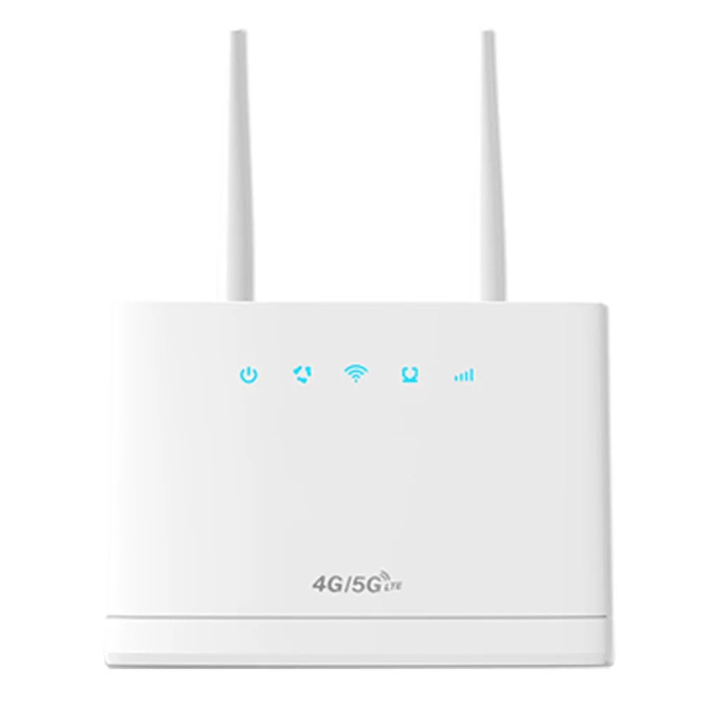 R311 Pro SIM Card WiFi Router 32 Users 300Mbps Wireless Mobile Hotspot CPE 4G LTE Router for Home Office - EU Plug - 3