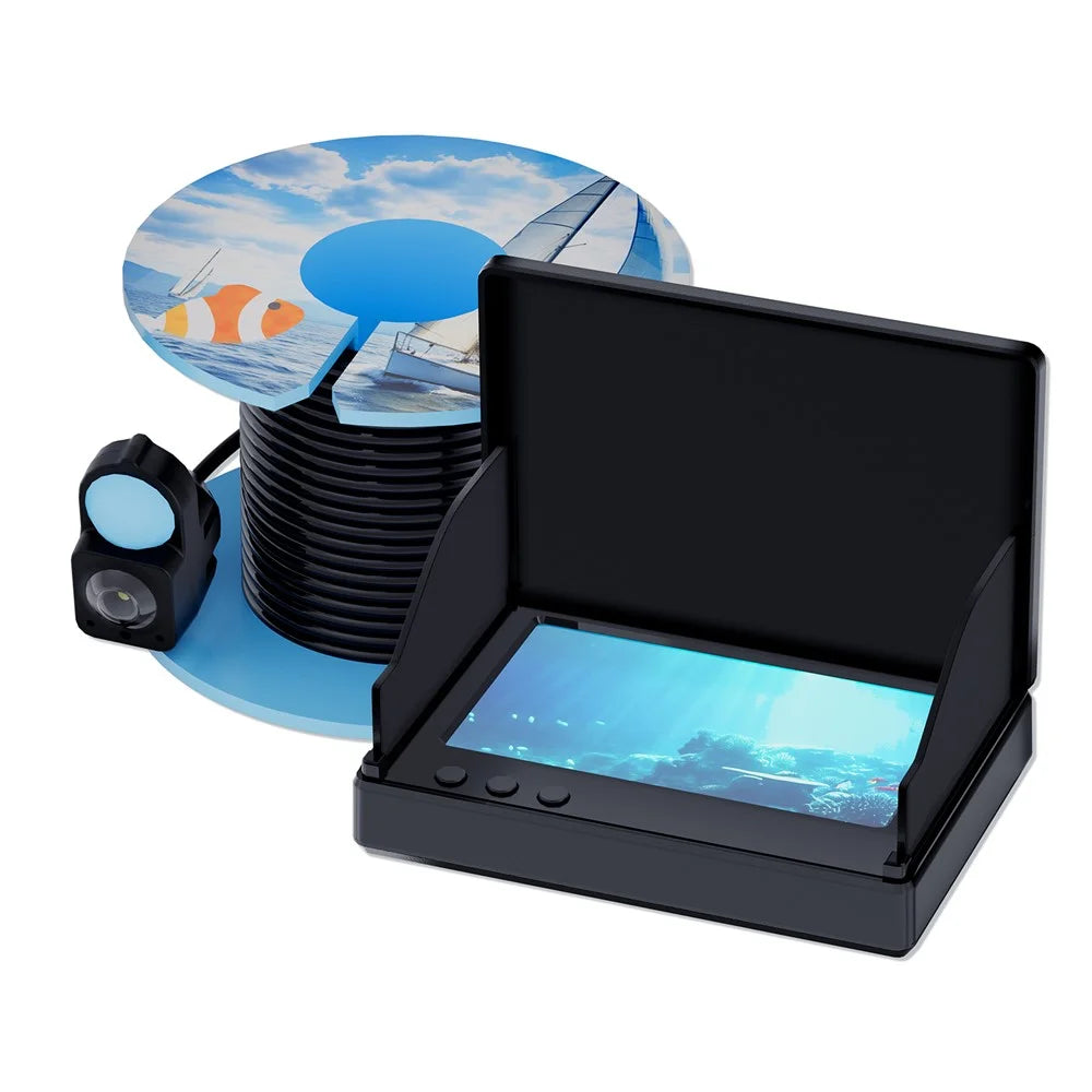 P300 Underwater Fish Finder 4.3 Inch HD Waterproof Fishing Camera with Night Vision / 15m Cable - 1