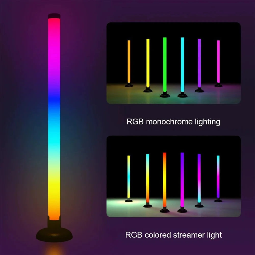 SAL061 360 Degree RGB LED Desk Ambient Light Bar Tuya WiFi Bluetooth-compatible Music Sync Atmosphere Lamp for Gaming - 4