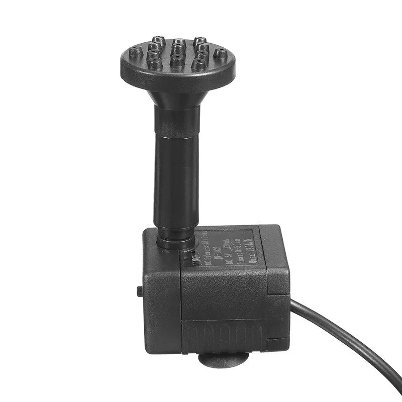 3W 5V Solar Water Pump Fountain 120L/h Outdoor Garden Pool DC Fountain with 9 Spray Nozzles - 6