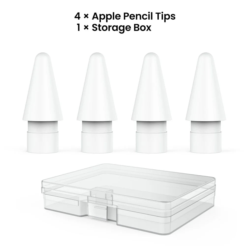 AHASTYLE WG24-P 4Pcs Pencil Tips Replacement for Apple Pencil Pro / (1st Generation) / (USB-C) / (2nd Generation) / (1st Generation) with Storage Box - 6