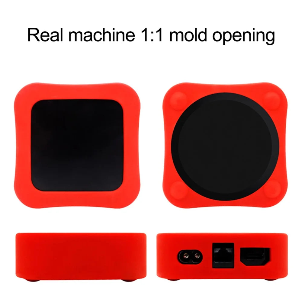 2Pcs / Set For Apple TV 4K 2022 Set-top Box Protective Cover + Remote Control Silicone Case - Blue - 4