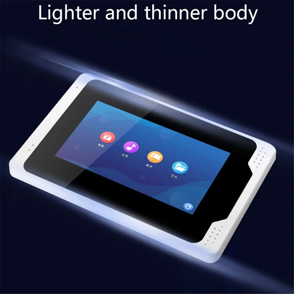 701FA11 Tuya App 7-inch WiFi Indoor Monitor + Waterproof Door Bell HD Camera, EU Plug - 3