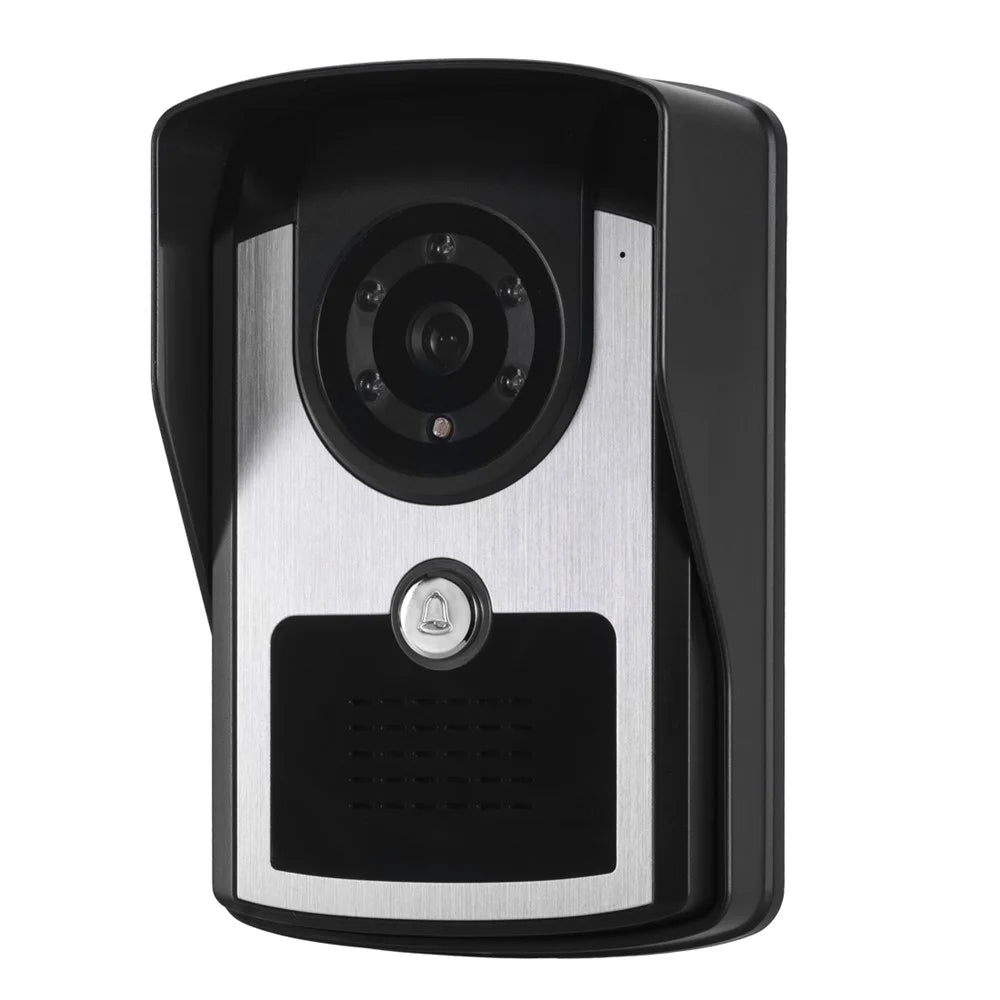806FC11 7 Inch Color Screen Wired Intercom Video Doorbell System, EU Plug - 3