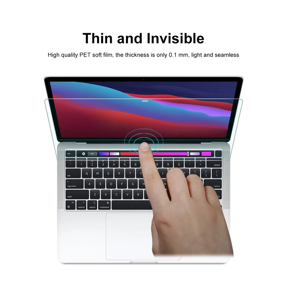ENKAY HAT PRINCE Clear Soft PET Screen Protector Film for MacBook Air 13.3" Retina Display A2179 (2020)/ A1932 13.3 inch with Retina Display (2018) / Air 13.3 inch (2018) - 2