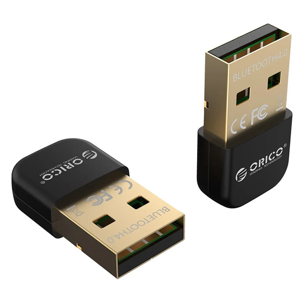 ORICO BTA-403 Mini USB Bluetooth-compatible 4.0 Adapter Dongle for Smartphone Tablet Speaker Headset - Black - 3