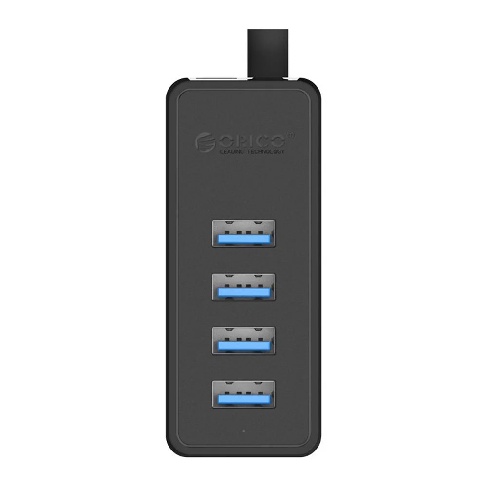 ORICO USB3.0 Desktop 4-Port HUB for Laptop Computer, Cable Length: 100cm - Black - 4