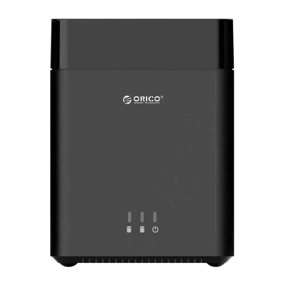 ORICO DS200C3-BK 3.5 inch 2 Bay Magnetic-type Type-C Hard Drive Enclosure - 4
