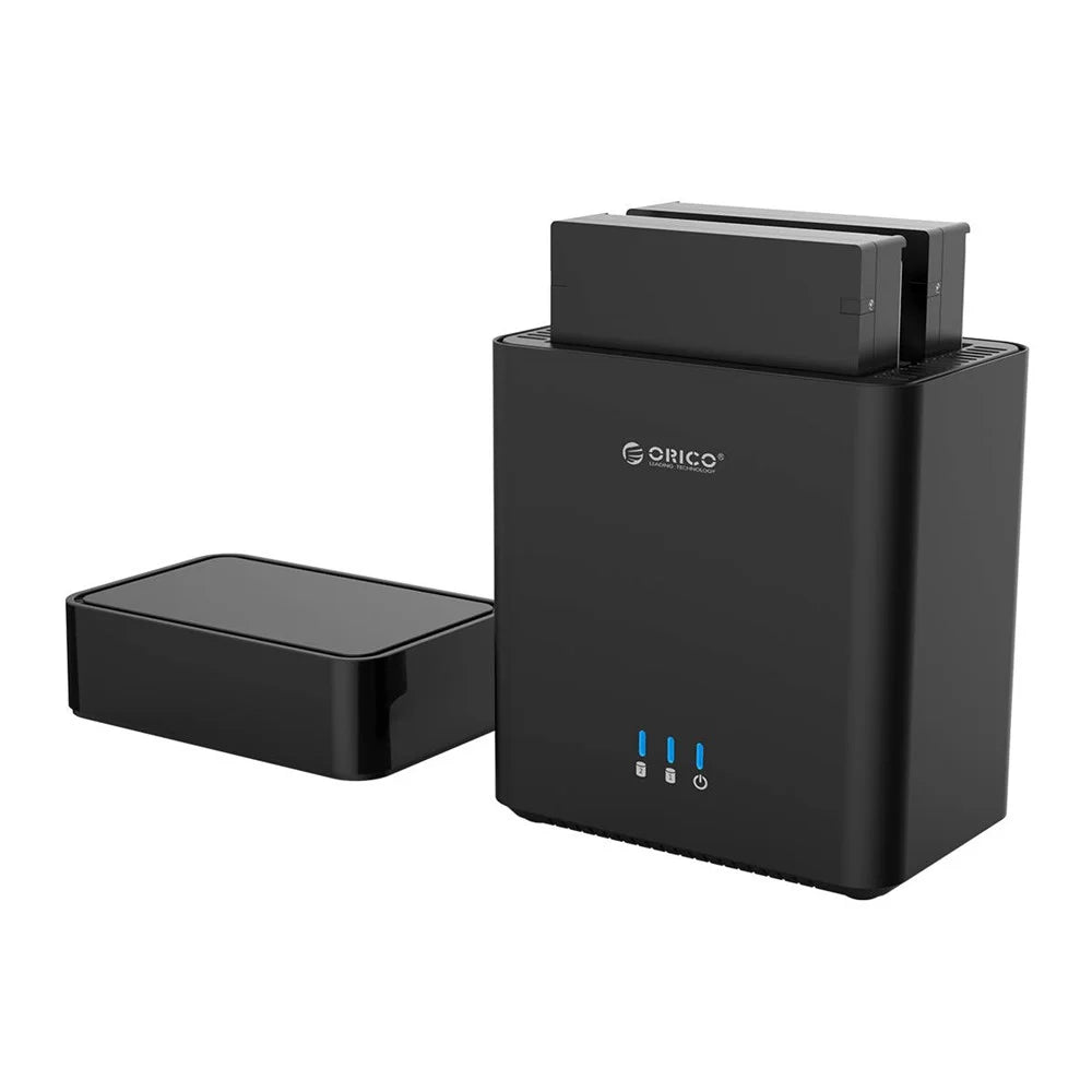 ORICO DS200C3-BK 3.5 inch 2 Bay Magnetic-type Type-C Hard Drive Enclosure - 7