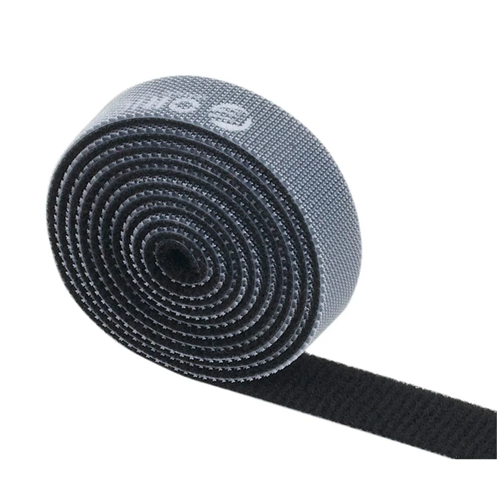 ORICO CBT-1S Reusable Dividable Cable Tie Wire Organizer 1m/3.3ft - Black - 3