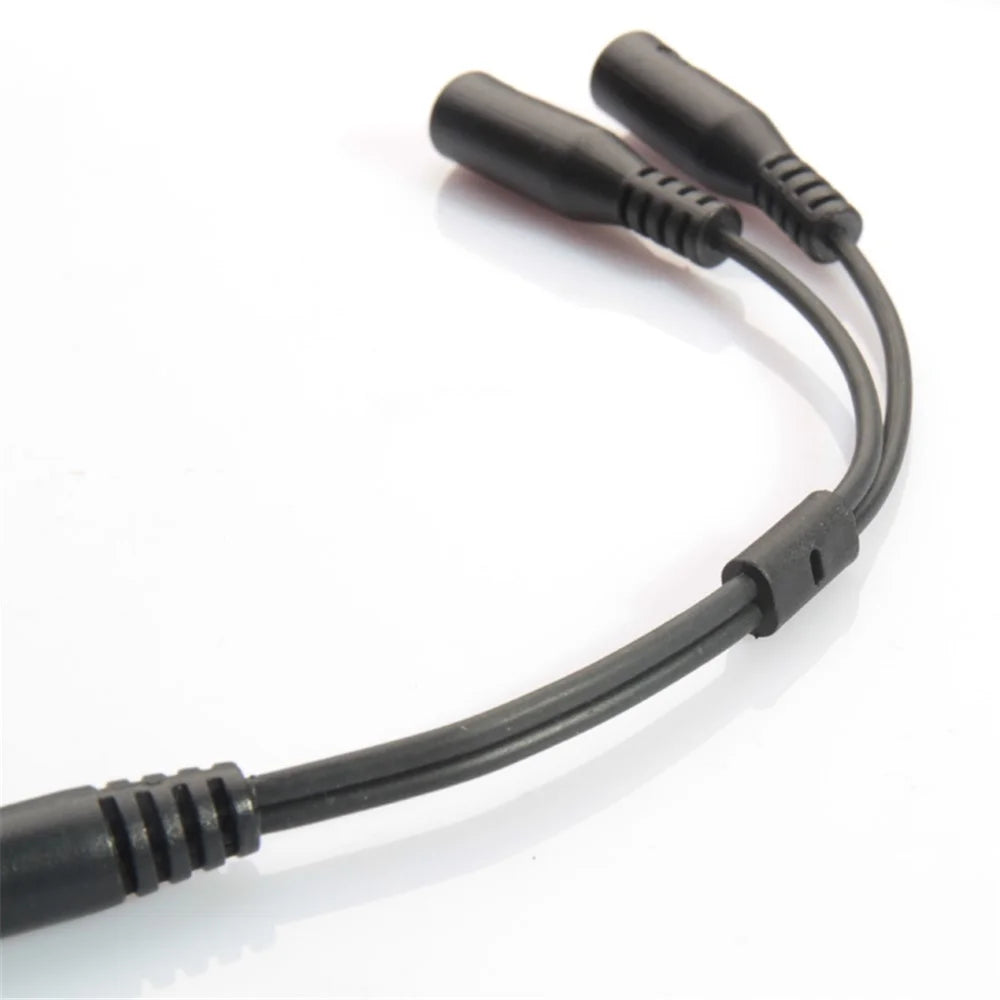 3.5mm Stereo Audio Male to 2 Female Headphone / Mic Splitter Cable Adapter - 7