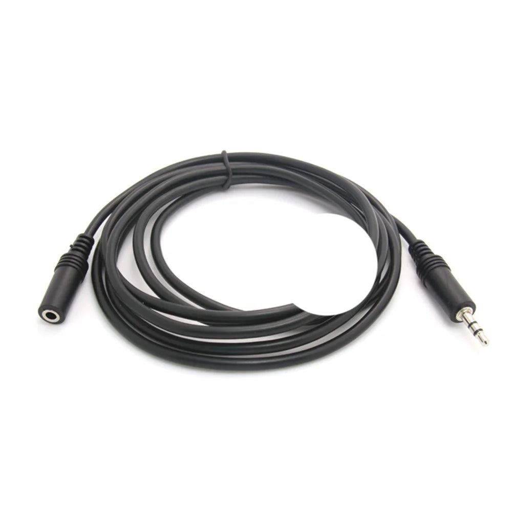 3.5mm Male to Female Stereo Audio Extension Cable 1m - 1
