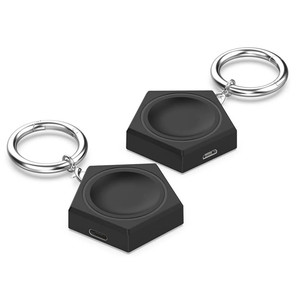 For Huawei Watch GT 3 Pro New / GT 3 / GT 2 Pro / Watch 3 / Watch Ultimate Portable Wireless Charger Smartwatch Charging Dock Cradle - Black - 7