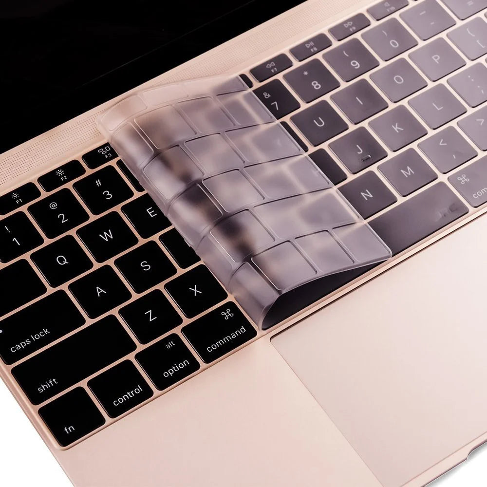 HAT PRINCE Crystal PC Case + TPU Keyboard Protector Cover for MacBook Pro 13.3 Inch A1708 without Touch Bar EU version - Black - 7