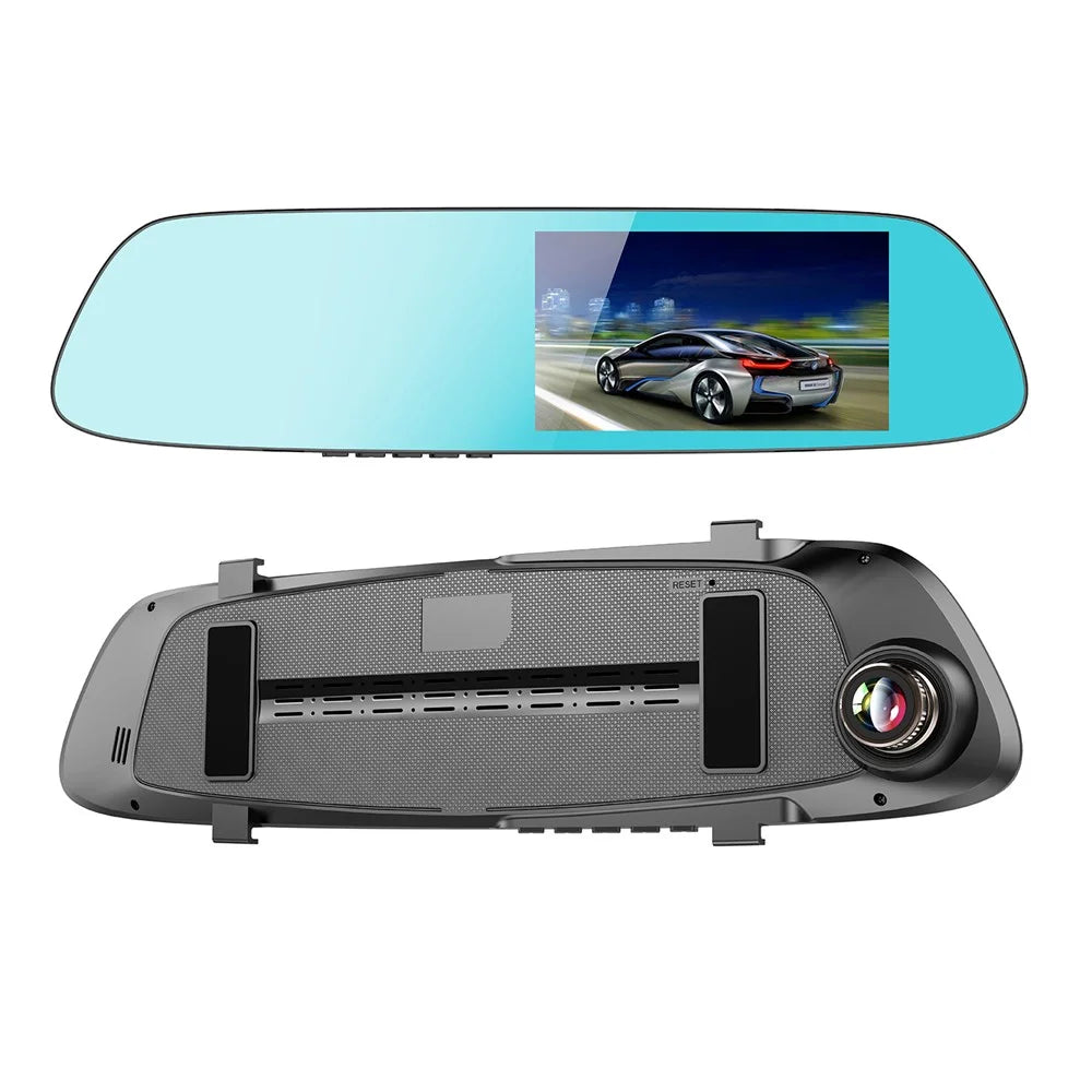 ANYTEK T22 5' HD 1080P Car DVR Camera Vehicle Rearview Mirror Dash Cam Recorder - 1