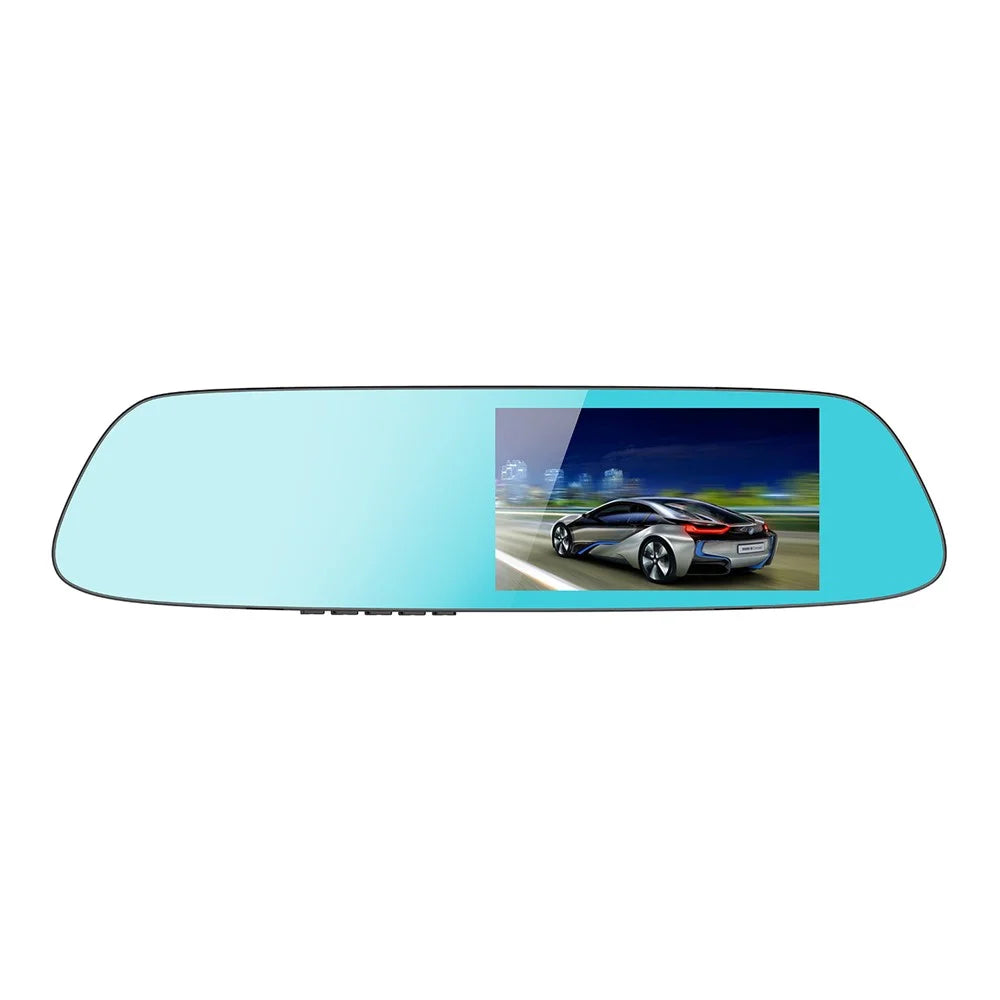 ANYTEK T22 5' HD 1080P Car DVR Camera Vehicle Rearview Mirror Dash Cam Recorder - 2